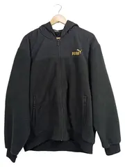 Vorschaubild 1 von Herren Fleecejacke Grün XL mit Kapuze Reißverschluss Sport Outdoor