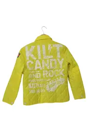 Vorschaubild 2 von Steppjacke Damen Gr. UK 12 / 40 L Gelb Casual Langarm