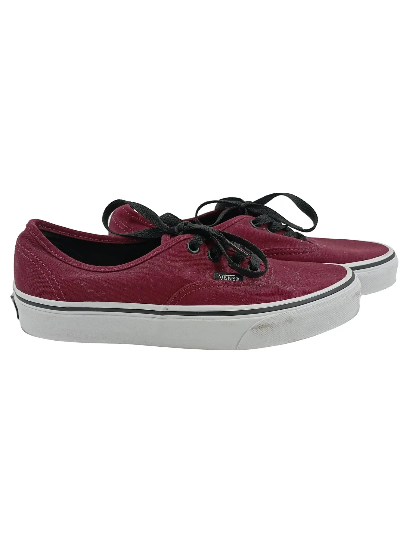 VANS Damen Outdoorschuhe Authentic Gr. 37 Rot Sneaker Streetwear Casual