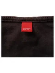 Vorschaubild 2 von Damen T-Shirt Braun Gr. S Perlenapplikation V-Ausschnitt