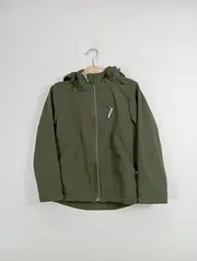 Vorschaubild 2 von TCM Kinder Outdoorjacke Grün mit Kapuze Gr. 110-116