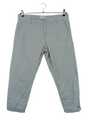 Vorschaubild 1 von Herren Stoffhose W33/L25 Blau Klassisch Baumwolle Elasthan