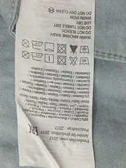 Vorschaubild 4 von Herren Stoffhose W33/L25 Blau Klassisch Baumwolle Elasthan