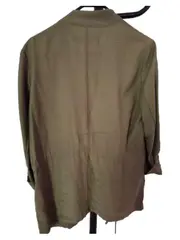 Vorschaubild 2 von Damen Leichte Jacke Gr. 38/M Oliv Casual Modern