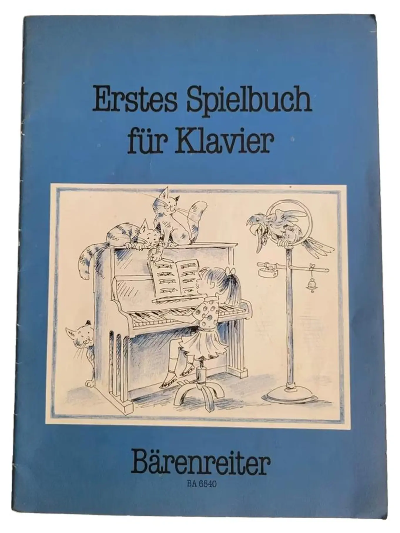 Bärenreiter Erstes Spielbuch Klavier Noten Anfänger Taschenbuch Deutsch