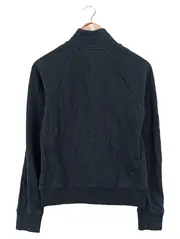 Vorschaubild 2 von Damen Sweatjacke Gr. 36;S Schwarz Logo-Print Casual Sportlich