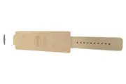 Vorschaubild 2 von Damen Uhrenarmband Leder Beige 4 cm Armband Uhr