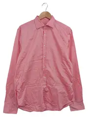 Vorschaubild 1 von Business Hemd Herren Rosa Gr. 41/L Klassisch Elegant Baumwolle