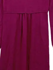 Vorschaubild 3 von Strickkleid Midi Pink Gr. 36/S Casual Rippstrick Logo Strass