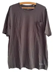 Vorschaubild 1 von Herren T-Shirt Grau Gr. XL Casual Baumwolle Logo