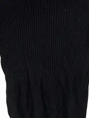 Vorschaubild 3 von Damen Pullover Rollkragen Rippstrick Basic Schwarz Gr. M Langarm