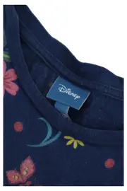 Vorschaubild 3 von Mädchen Sommerkleid Gr. 146 Blau Blumenmuster Prinzessinnen Motiv
