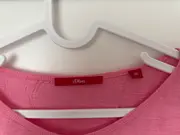 Vorschaubild 5 von Damen T-Shirt Casual Pink Gr. 36/S Baumwolle Kurzarm