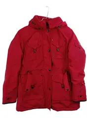 Vorschaubild 1 von Titania Damen Outdoorjacke Rot Gr. XL Kapuze Funktionsjacke