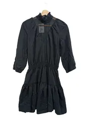 Vorschaubild 1 von Cocktailkleid Damen 36/S Schwarz Elegant Vintage Lyocell