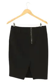 Vorschaubild 2 von Bleistiftrock Damen Gr. 38/M Schwarz Elegant Business Rock