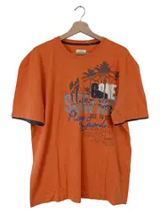 Vorschaubild 1 von Herren T-Shirt Orange XL mit Grafik-Print Casual