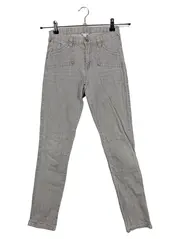 Vorschaubild 1 von Kinder Mädchen Jeans Skinny Fit Hose Grau Gr. 152 Casual