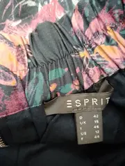 Vorschaubild 3 von Damen A-Linienrock Gr. 42 Blumenmuster Mehrfarbig Feminin Midirock