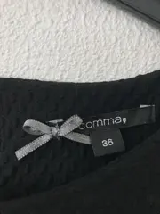 Vorschaubild 4 von Damen Cocktailkleid Gr. 36/S Schwarz Elegant A-Linie