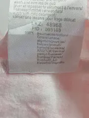 Vorschaubild 5 von Nachthemd Damen Gr. 36/38 Rosa Kariert Baumwolle Träger