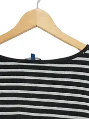 Vorschaubild 5 von Damen Langarmshirt gestreift Gr. 38/M Casual Mehrfarbig