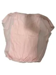 Vorschaubild 2 von Damen Shirt T-Shirt Rosa Gr. 34 XS Kurzarm V-Ausschnitt