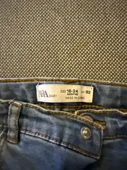Vorschaubild 3 von Baby Jeans Skinny Fit Destroyed Kinder Gr. 92 Hellblau 18-24 Monate