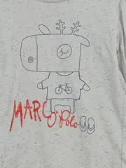 Vorschaubild 3 von Kinder Langarmshirt Gr. 110 Weiß Casual mit Aufdruck
