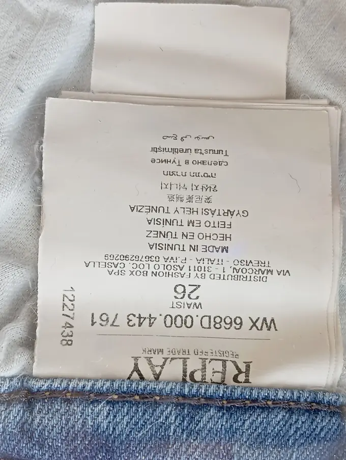 REPLAY Destroyed Jeans Bild 4