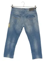 Vorschaubild 2 von Damen Destroyed Jeans W26/34/XS Blau Casual Streetwear mit Paisley Patches