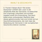 Vorschaubild 3 von S. Fischer-Fabian Die ersten Deutschen Germanen Geschichte Ursprünge TB