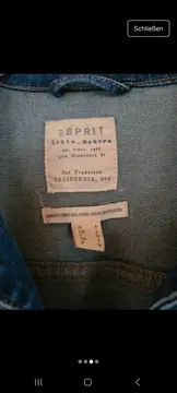 Vorschaubild 5 von Damen Jeansjacke Gr. 36/S Blau Casual Denim Jacke