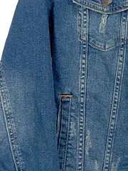 Vorschaubild 3 von Damen Jeansjacke Gr. 36/S Blau Casual Denim Jacke