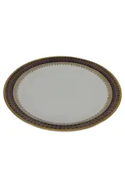 Vorschaubild 1 von Sammelteller ECHT KOBALT Vintage Keramik Teller Weiß Gold Blau