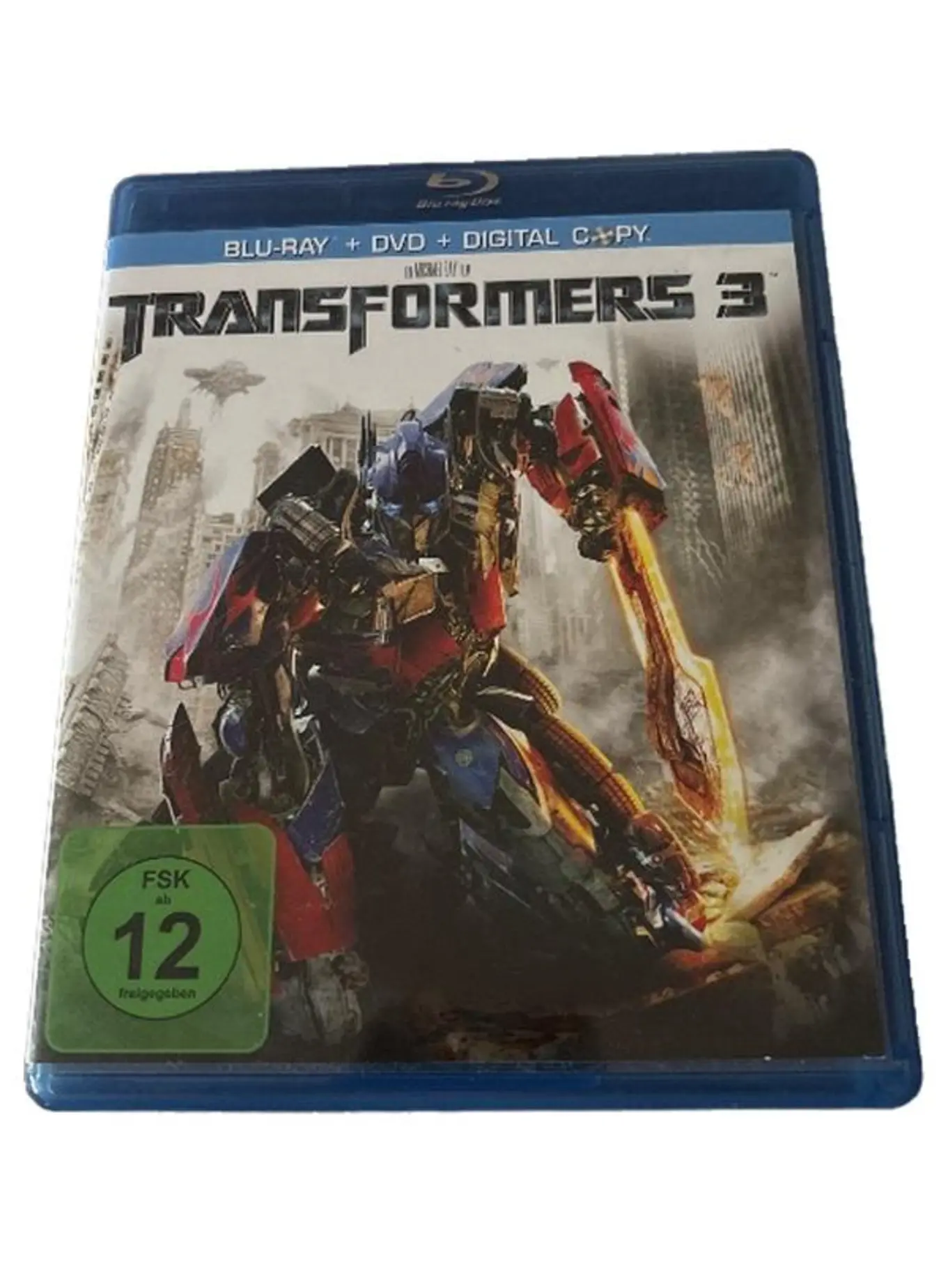 Transformers 3 Blu-ray Michael Bay Science Fiction Film KI Krieg