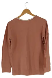 Vorschaubild 2 von Sweatshirt Damen Braun Einheitsgröße Streetwear Sportlich Logo