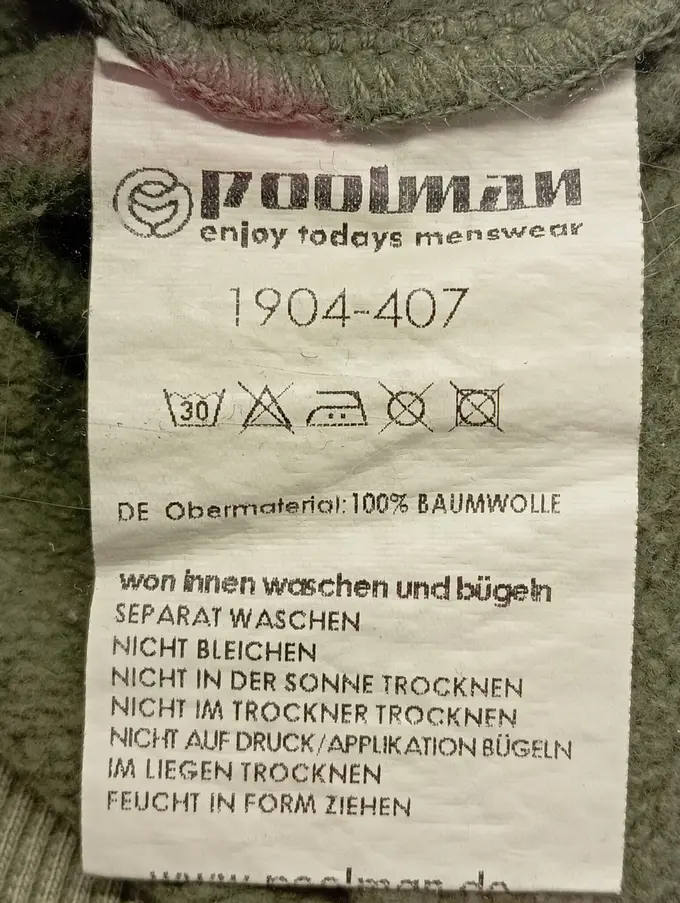 PLM DENIM Kapuzenpullover Bild 4