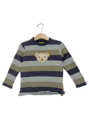 Vorschaubild 5 von Langarmshirt Kinder Teddybär gestreift Baumwolle Gr. 104