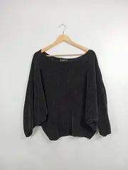 Vorschaubild 2 von Damen Pullover Gr. 36/S Braun Casual Oversized
