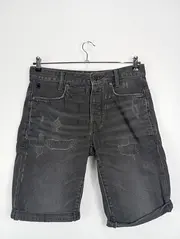 Vorschaubild 2 von G-Star Herren Jeans Shorts Grau W30/46/S Distressed Look