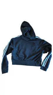 Vorschaubild 2 von Originals Kinder Cropped Hoodie Trefoil Logo Gr. 152 Schwarz