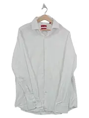 Vorschaubild 1 von Herren Business Hemd Langarm Weiß Gr. 44/XS