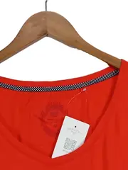 Vorschaubild 3 von EDC Damen Langarmshirt Rot Gr. 38/M Sportlich