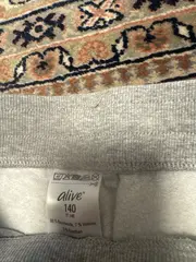 Vorschaubild 3 von Kinder Jogginghose Gr. 140 Grau Sportlich Freizeithose