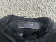 Vorschaubild 6 von Basic Damen Tweed Blazer Mantel Schwarz Gr. M 38 Klassisch