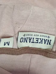 Vorschaubild 3 von Damen Sweatjacke Gr. 40/M Beige Streetwear Casual Schalkragen