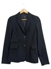 Vorschaubild 1 von Damen Blazer Gr. 34 Schwarz Business Elegant Langarm