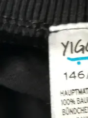 Vorschaubild 5 von Jogginghose Kinder 146/152 Schwarz Sportlich Baumwolle