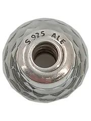 Vorschaubild 2 von Charm Anhänger 925 ALE Sterlingsilber Murano Glas Transparent